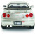 1999 Nissan Skyline (R34) GT-R Z Tune - Silver 1:18 Scale Alt Image 6