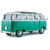 1962 Volkswagen T1 Samba - Green / White 1:18 Scale Alt Image 2