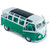 1962 Volkswagen T1 Samba - Green / White 1:18 Scale Alt Image 4