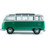 1962 Volkswagen T1 Samba - Green / White 1:18 Scale Alt Image 6
