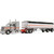 Peterbilt 589 with 58 Sleeper & 50' Wilson Pacesetter Grain Trailer Main Image
