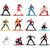 Marvel Spider-Man Nano Metal Figures 12-Pack Alt Image 1