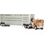 Freightliner® COE & 45' Wilson® Vintage Livestock Trailer Alt Image 2