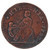 1723 Hibernia Halfpenny and Farthing Replica Coin Alt Image 1