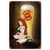 Lucky Lass Speakeasy Pin-Up Metal Sign Main Image