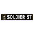 Metal Street Sign - Army Main Image