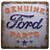 Genuine Ford Parts Distressed Metal Sign Main Image