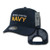 Back to Basic Navy Text Cap Main Image