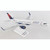 Boeing B757-200 1/150 Model  Delta Airlines Alt Image 1