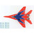 MIG-29 Fulcrum 1/72 Die Cast Model Strizhi Aerobatic Team  Russian Air Force 2020 Alt Image 4