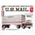 Ford C600 US Mail Truck w/USPS Trailer 1/25 Scale Kit Main Image