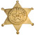 Old West Brass Brothel Inspector's Badge Main Image