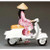 Pink Vespa Girl 1/30 Figure Alt Image 1