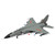 JH-7 Flying Leopard 1/72 Die Cast Model - AF1-0066 Main Image