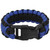 Thin Blue Line Paracord Bracelet Main Image