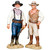 Two Old Texas Ranger Captains 1/30 Figure Set King & Country TRW102 Main Image