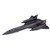 SR-71 Blackbird 1/72 Die Cast Model - AF1-0088H U.S. Air Force Main Image