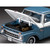 1965 Ford F-100 Custom Cab Pickup - Blue & White Alt Image 3