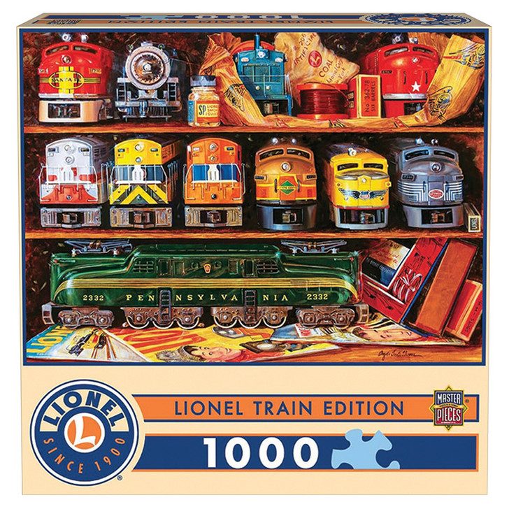 Well Stocked Shelves 1000 Piece Jigsaw Puzzle Main Image