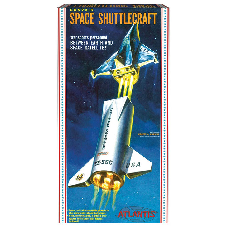 Convair Shuttle Craft Space Ship 1/150 Kit Main Image