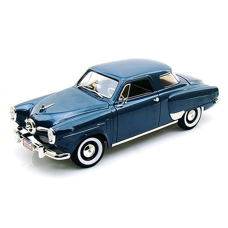 1950 Studebaker Champion 1/18 Scale Die Cast Model Dark Blue Main  