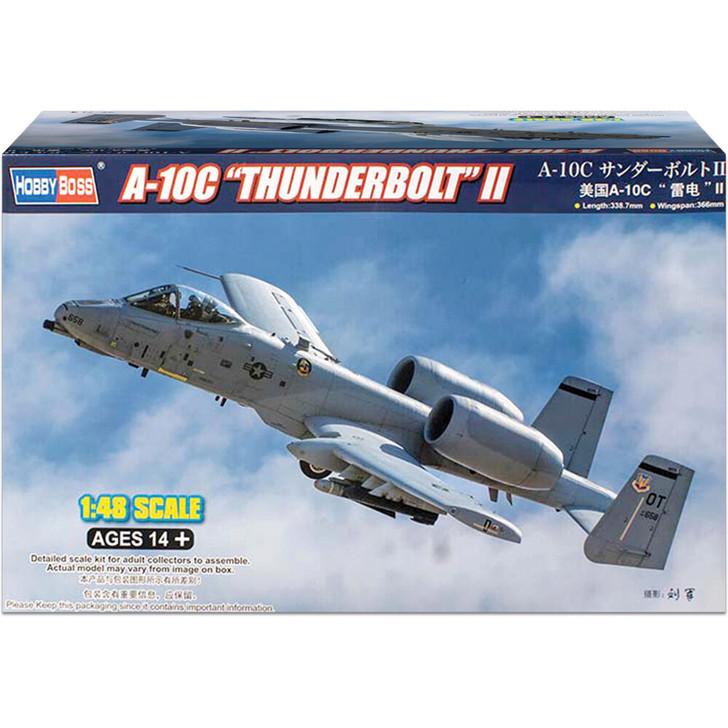 A-10 Thunderbolt 1/48 Kit Hobby Boss (81796) Main  
