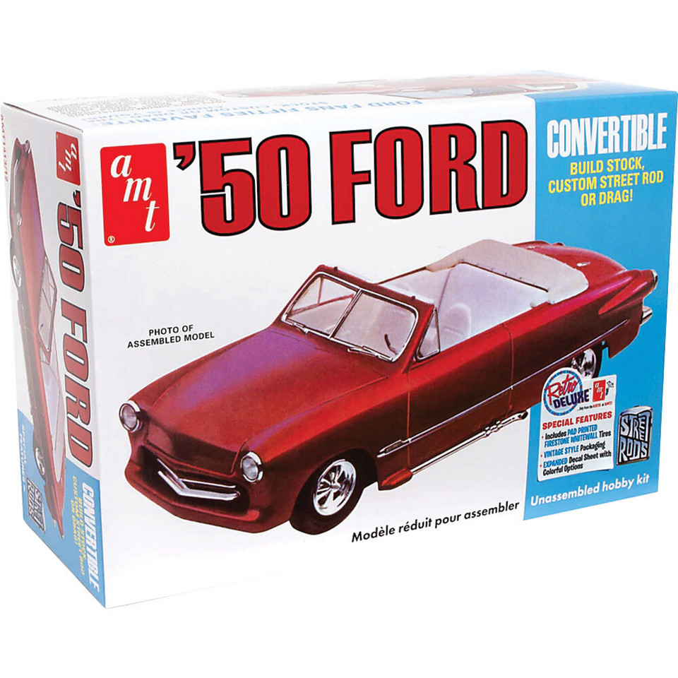 1950 Ford Convertible Street Rods Edition 1/25 Kit Main Image