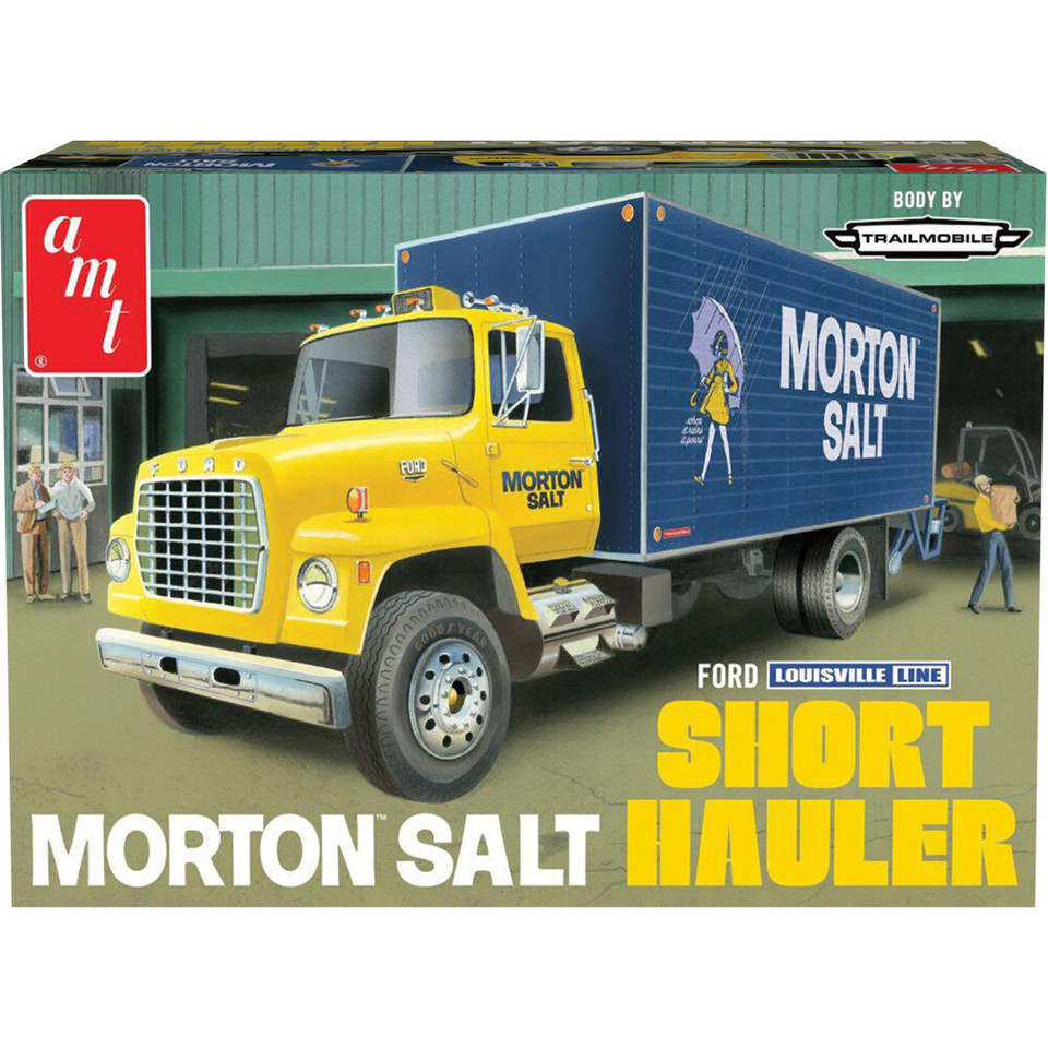 Ford Louisville Short Hauler Morton Salt 1/25 Kit Main Image