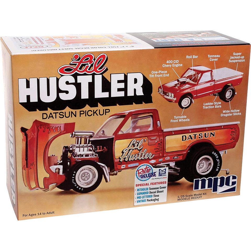 DATSUN PICKUP "LI'L HUSTLER" 1/25 Kit Main Image
