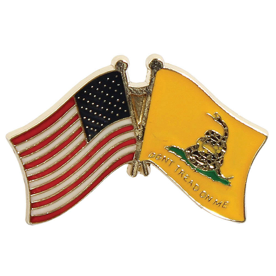 USA Gadsden Don't Tread on Me Lapel Pin 503465 Main Image