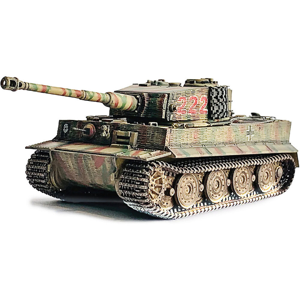 Tiger I Wittmann's "222" s.Pz.Abt.101 1/72 Plastic Model Schwere SS Panzerabteilung 101, 1944 Main Image