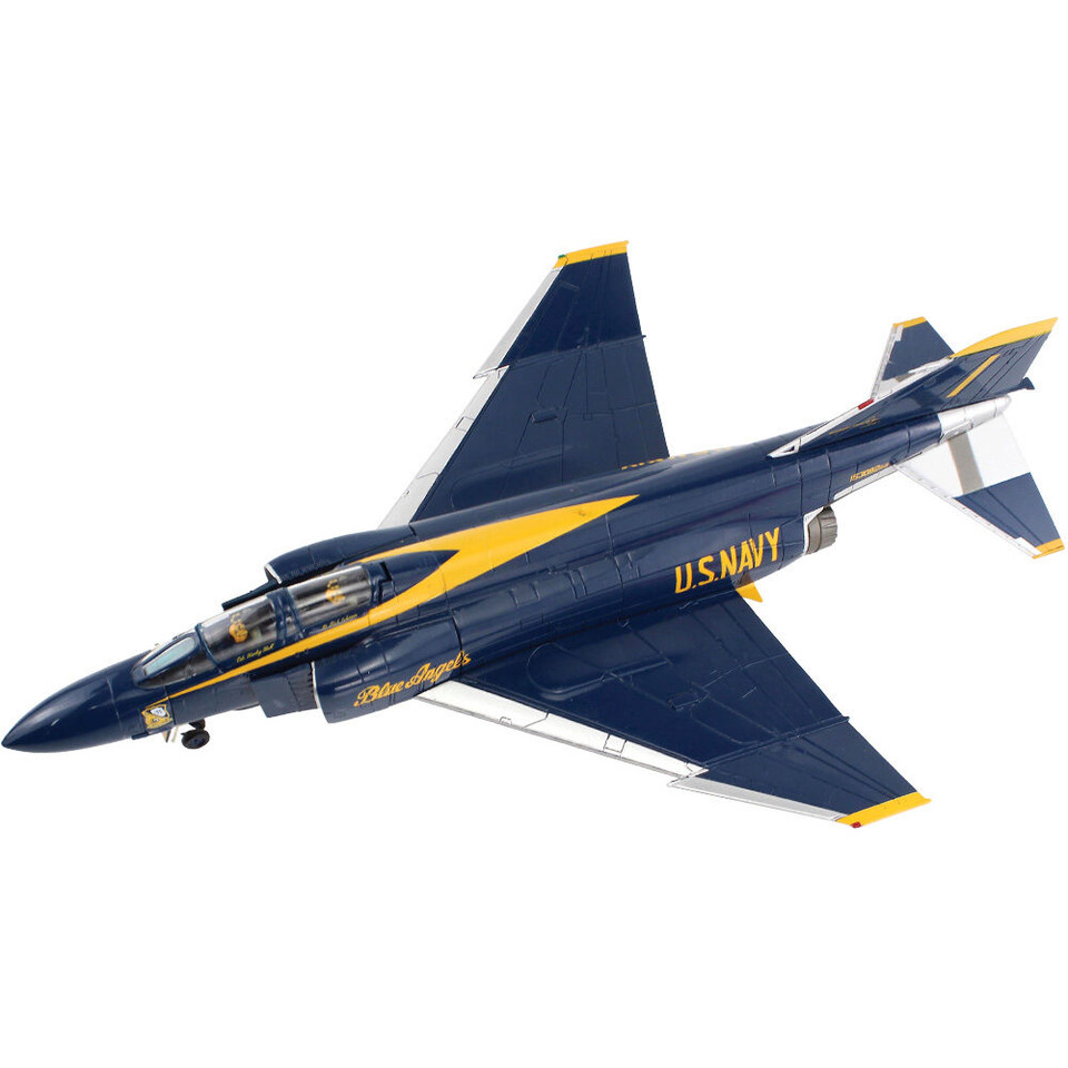 F-4J Phantom 1/72 Die Cast Model - HA19059 Cdr Harley Hall & AMHI Guy Giuffrai, Blue Angels, 1970 to 19 Main Image