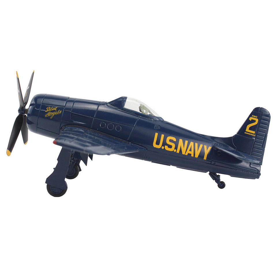 F8F-1B Bearcat 1/72 Die Cast Model - SM1011 Blue Angels, No.2 ariplane, US Navy, 1946 Main Image