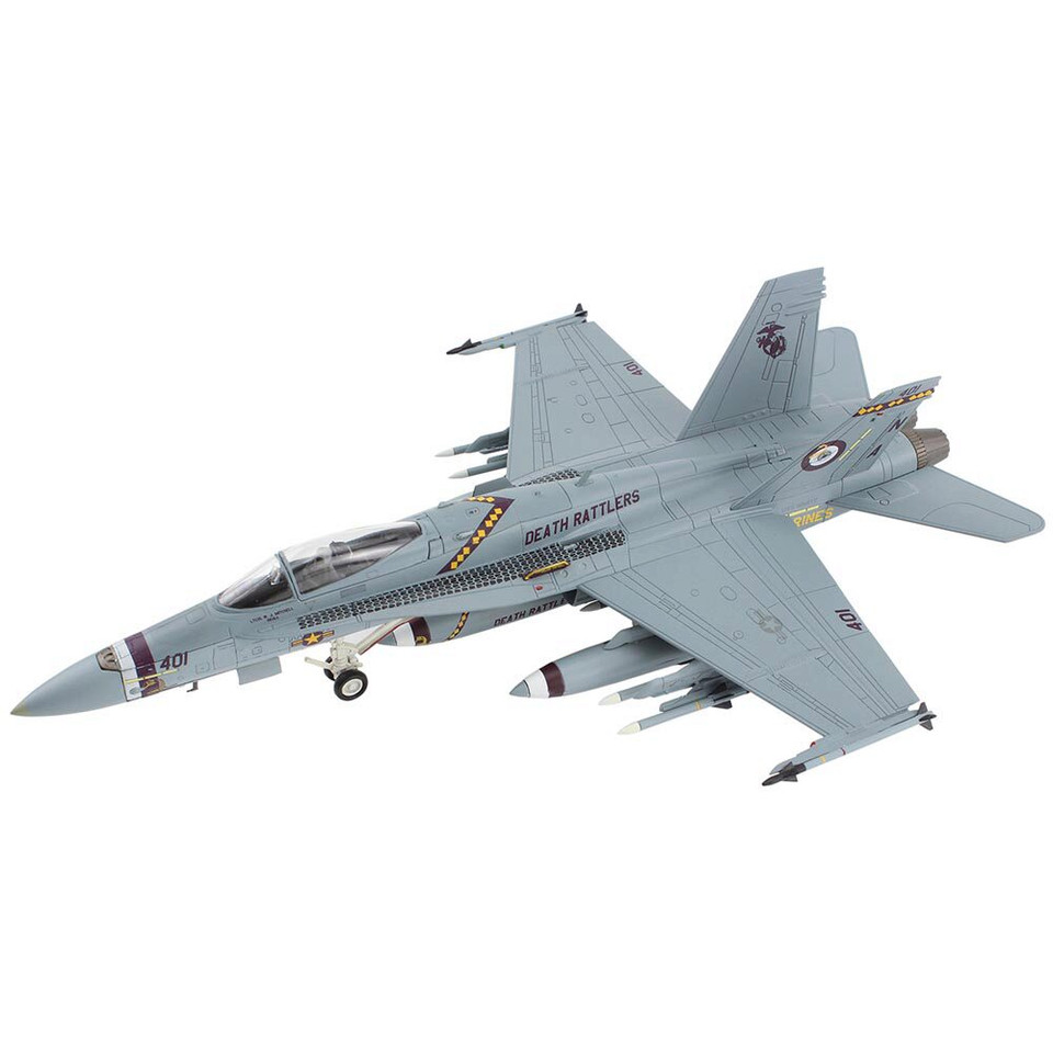 F/A-18C Hornet 1/72 Die Cast Model - HA3583 VMFA-323 "Death Rattlers",  US Marines, 2021 Main Image