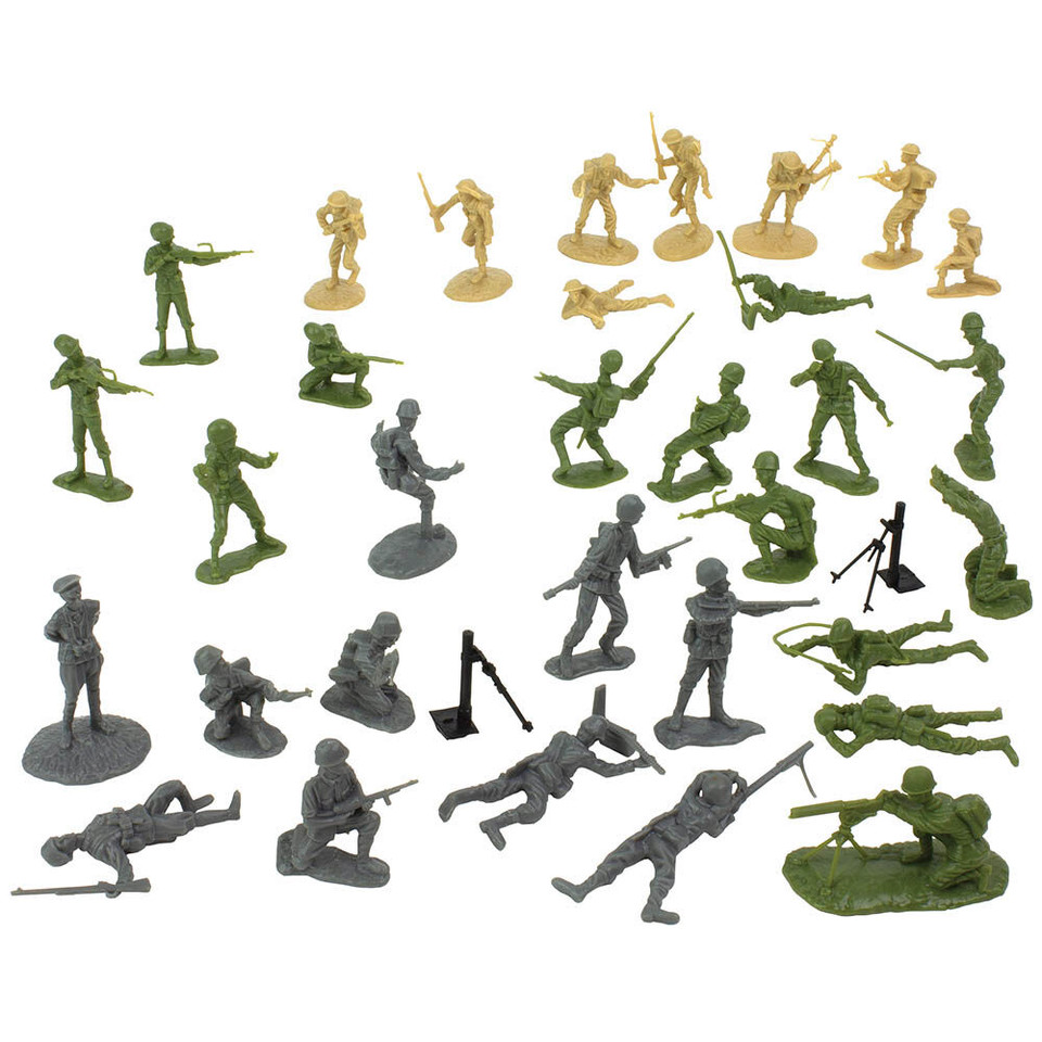 BMC D-Day 1/32 Plastic Figures - 34 Pieces Main Image
