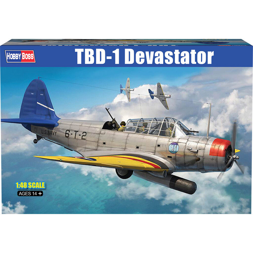 TBD-1 Devastator 1/48 Kit Main Image