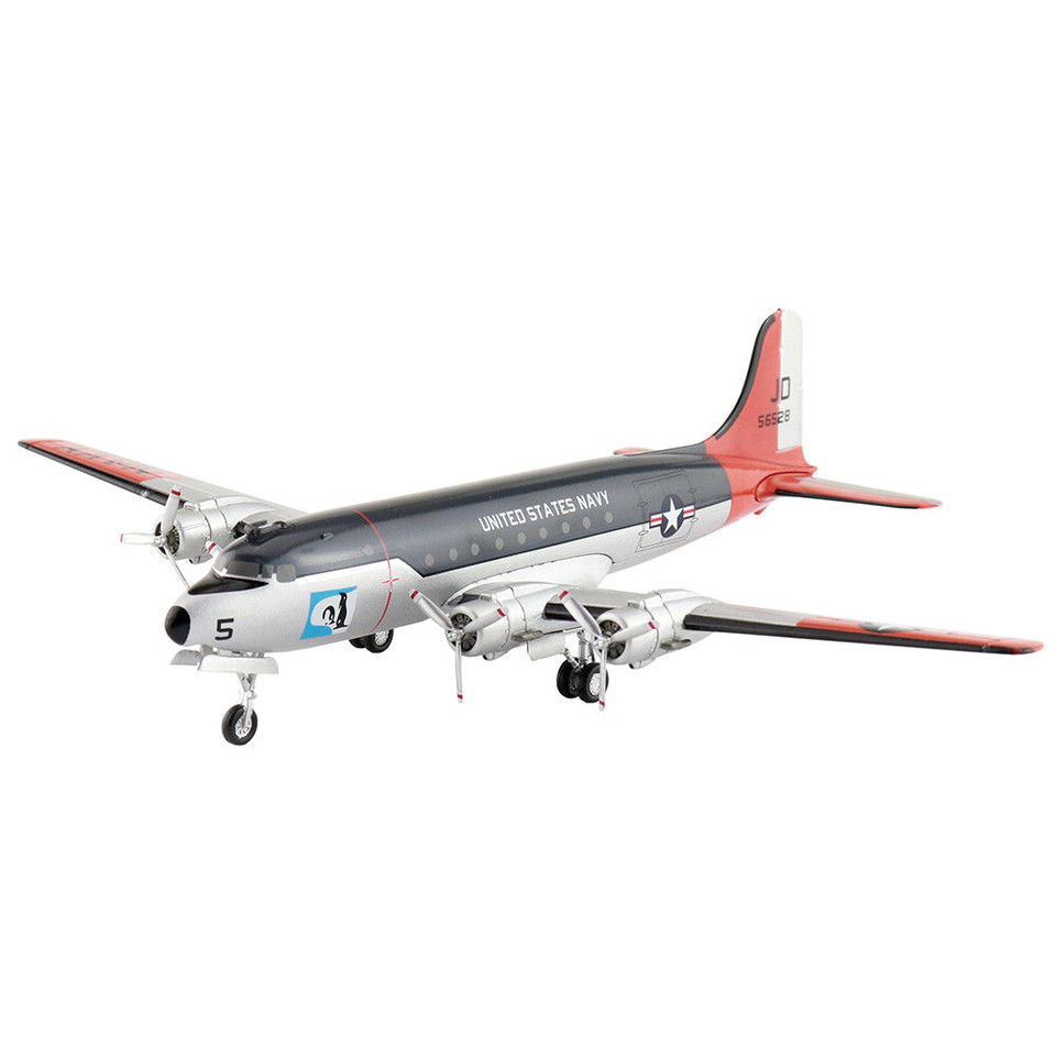 C-54Q Skymaster 1/200 Die Cast Model - HL2026 US Navy, Operation Deep Freeze, 1950s Main Image