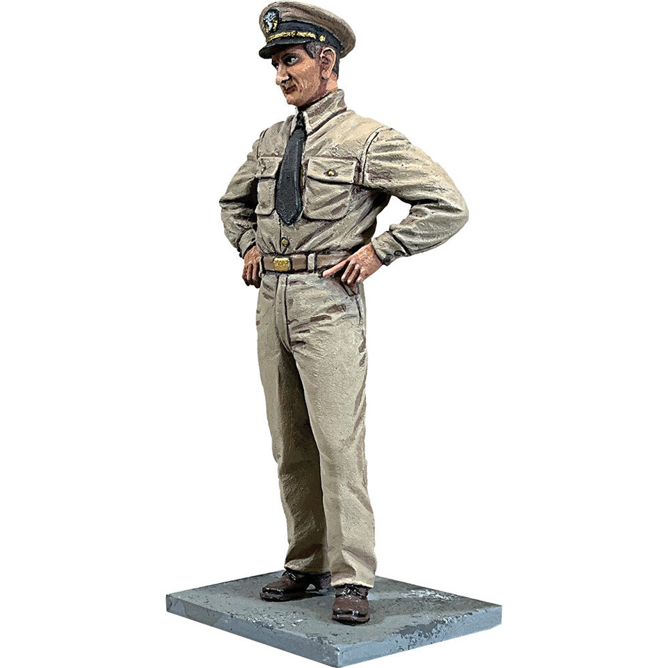 U.S.N. Commander Lyndon Baines Johnson 1/30 Figure - 1942-45 William Britain (10168) Main Image