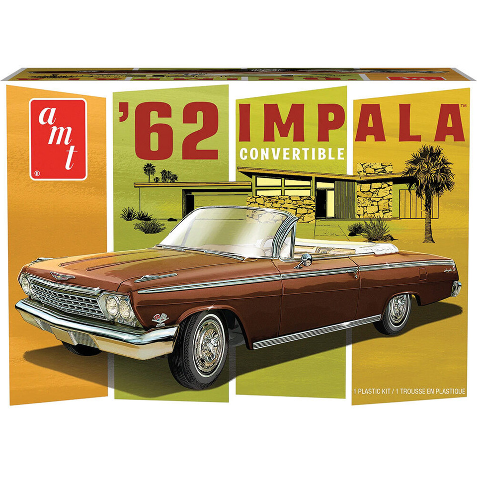1962 Chevy Impala Convertible 1/25 Kit Main Image