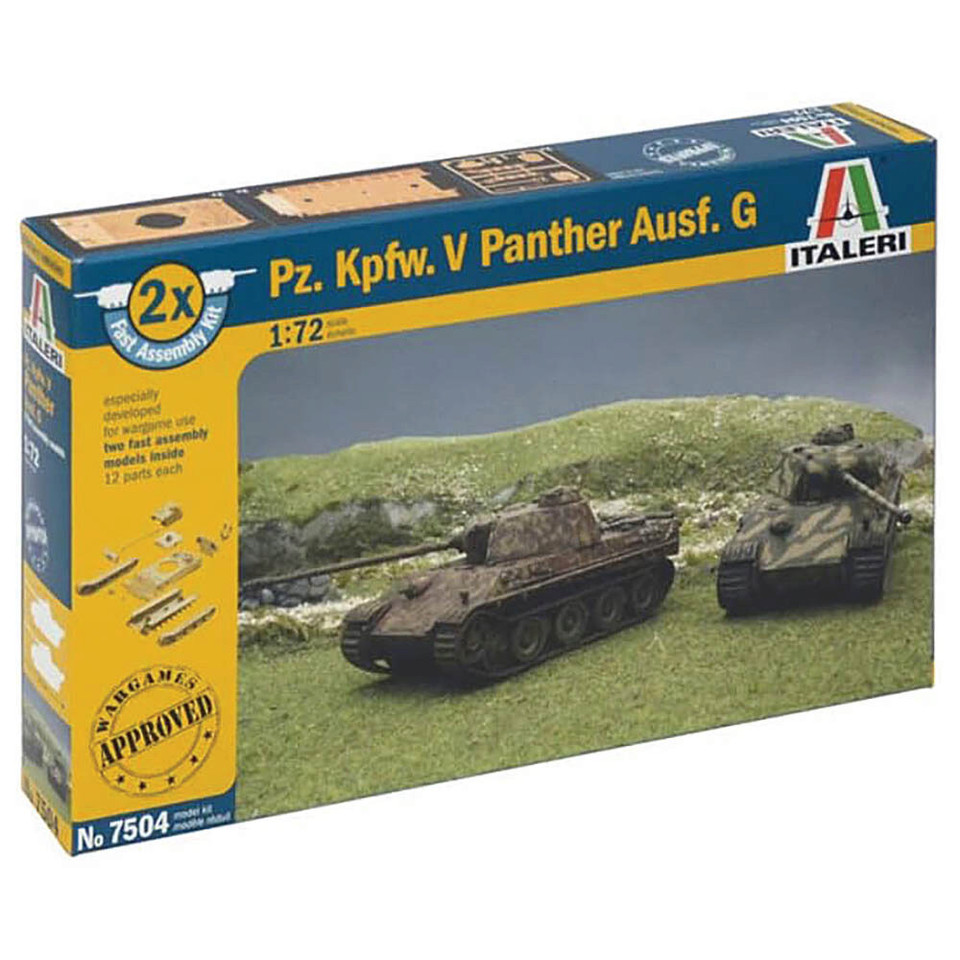 Pz.Kpfw.V Panther Ausf. G 1/72 Kit Main Image