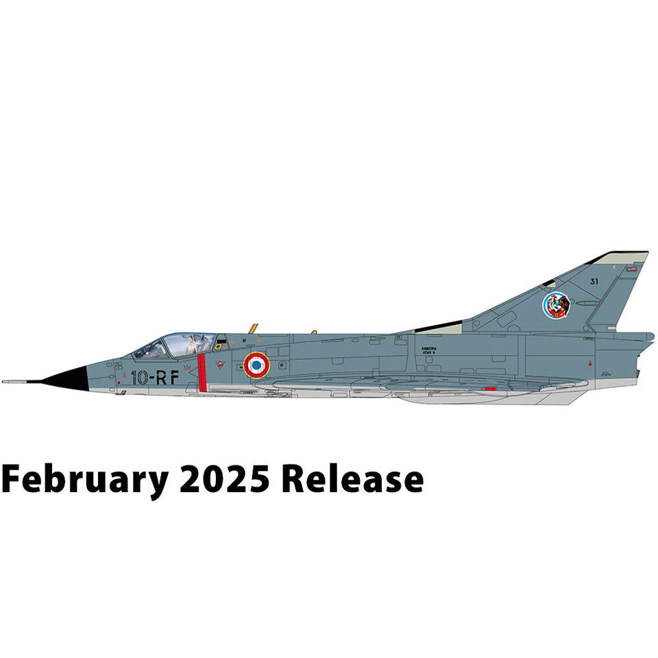 Mirage IIIC 1/72 Die Cast Model - HA9803 EC 2/10 Seine French Air Force France May 1978 Main Image