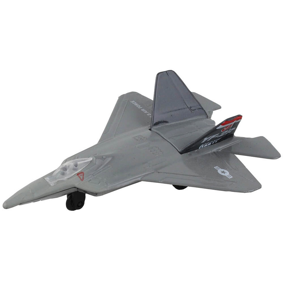 F-22 RAPTOR DIE CAST MODEL W/ RUNWAY RW145 Main Image