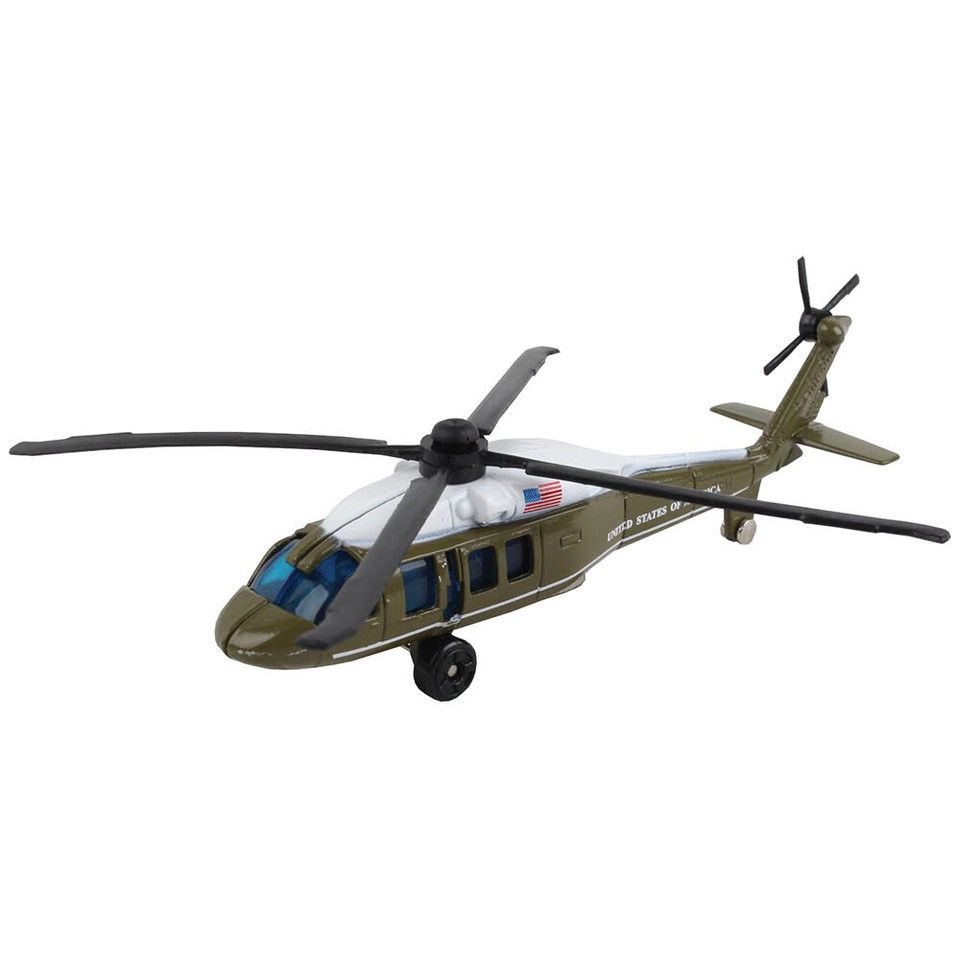 VH-60 WHITE HAWK PRESIDENTIAL DIE CAST MODEL W/ RUNWAY RW235 Main Image