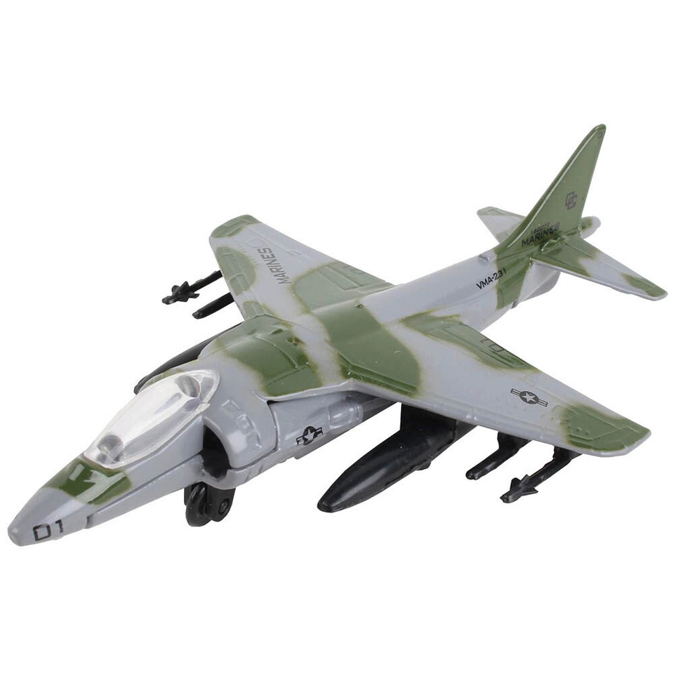 AV-8B HARRIER II DIE CAST MODEL W/ RUNWAY RW020 Main Image