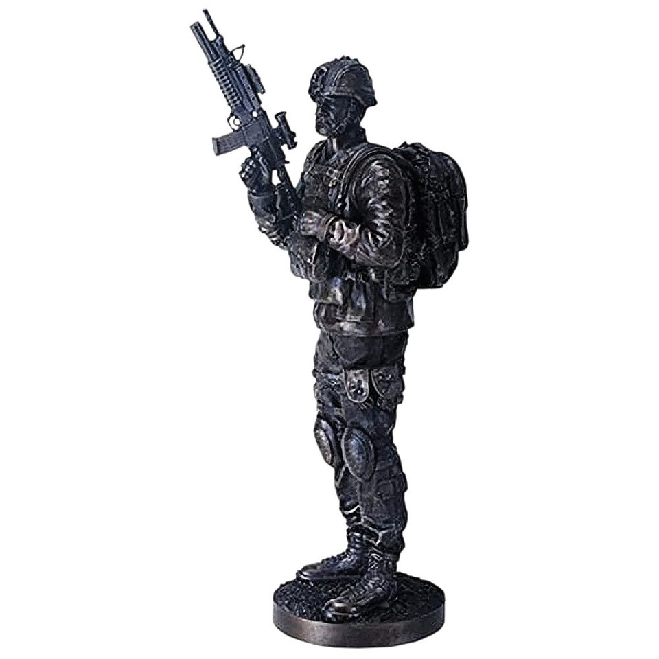 ON GUARD 14" STATUE Pacific Trading (Y8617) Main Image