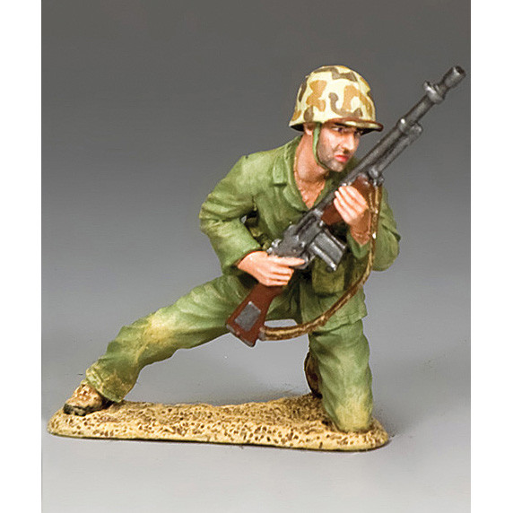 Marine Kneeling BAR Gunner 1/30 Figure Main Image