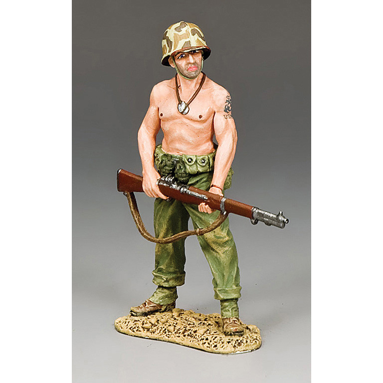 Bare-Chested Marine 1/30 Figure Main Image