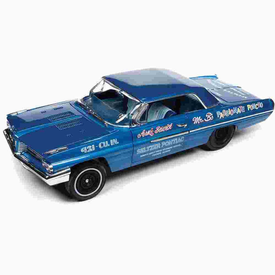 1962 Pontiac Catalina Hardtop Legends of the Quarter Mile Ensign Blue Main Image