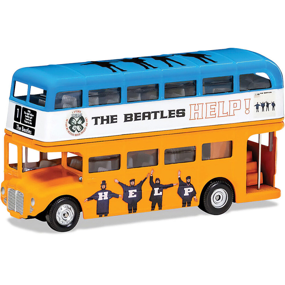 The Beatles London Bus - Help Album Cover 1:64 Scale Diecast CC82335 Main Image