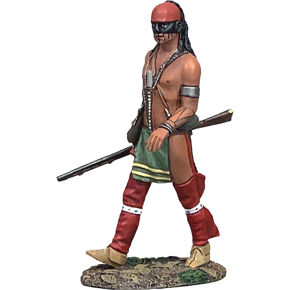 Along the Deer Trail Native Warrior Walking William Britain (16172) Main Image